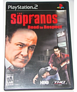 Playstation 2 - The Sopranos Road to Respect (Game and Manual) - $34.19 CAD