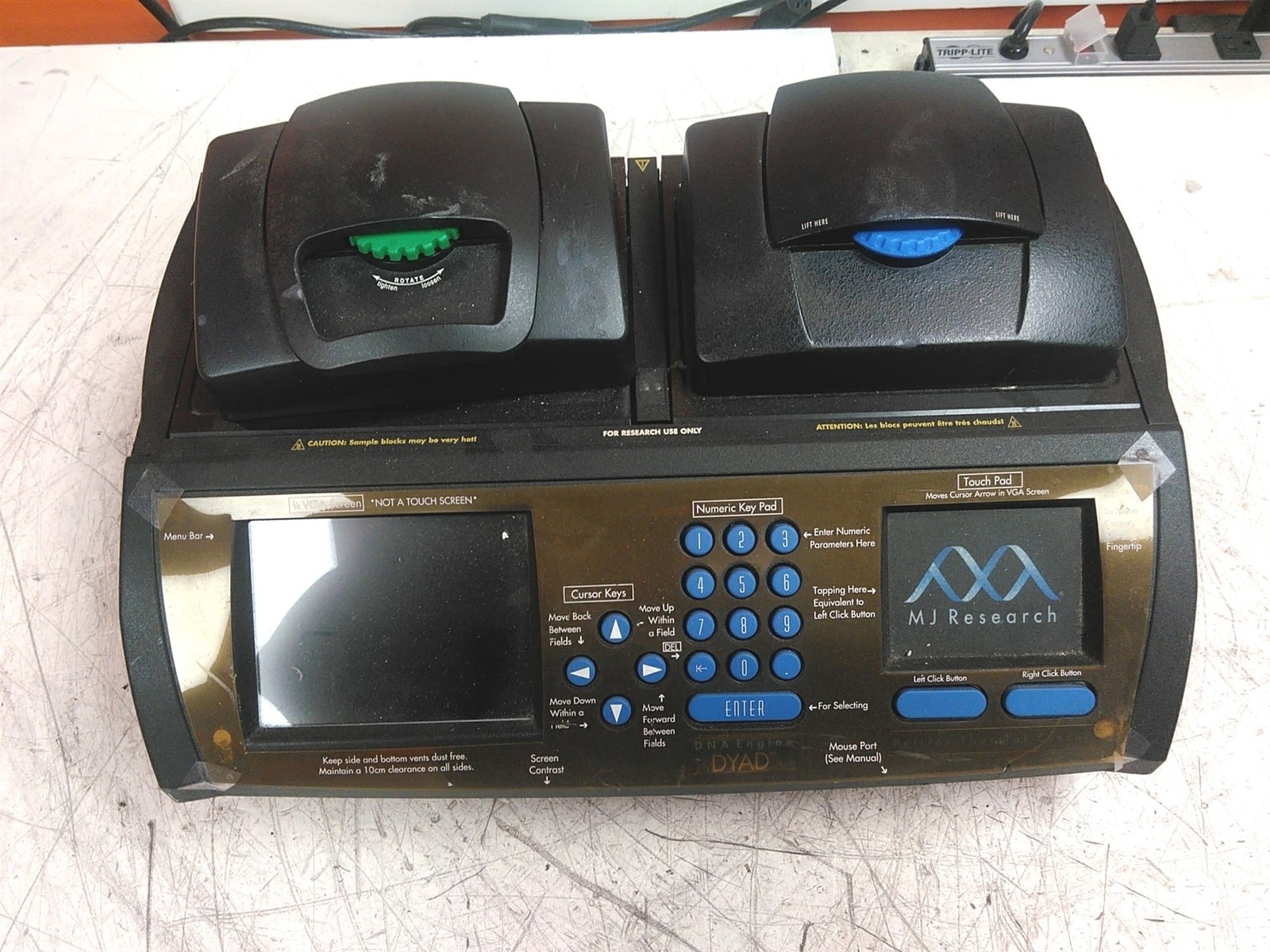Defective Bio-Rad MJ Research PTC-220 DNA Engine Peltier Thermal Cycler ... - $180.50