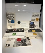 Vintage Schweber Electronics Advertising Buttons Lot Of 9 Transistor Geo... - $1,224.24 MXN