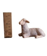 Kirkland Nativity 75177 Replacement Porcelain Lamb Sheep Laying 2.75&quot; Bl... - $264.25 MXN