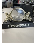Vintage Löwenbräu Beer Clock Gold Lions Mantel Desk Clock German Brewery... - $89.18 CAD