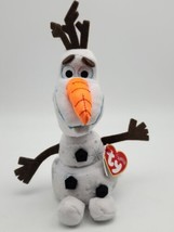 Disney Frozen Olaf Ty White Snowman Beanie Babies Collection (Size: 8&quot; Tall) - £11.20 GBP