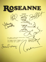 Roseanne Signed TV Script Screenplay X6 Autographs Absolutely Fabulous Roseanne  - £15.65 GBP
