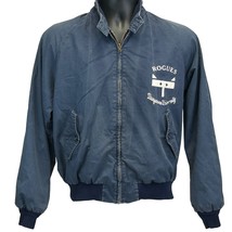 Duquesne University Dukes Vintage 50s Jacket Medium Rogues Catholic Mens Blue - $118.27