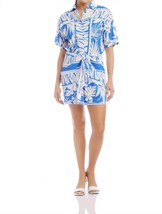 Fifteen Twenty codi tie-front dress in PRINT - £125.43 GBP