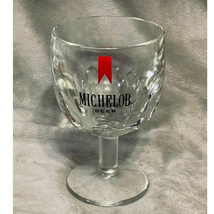 Vintage Michelob Heavy Glass 16oz Footed Goblet (1970s)- EXCELLENT - £15.03 GBP