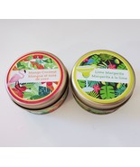 Candle in Tin, Set of 2, Lime Margarita and Mango Coconut, 3oz each - £10.38 GBP