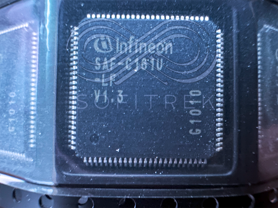 SAF-C161U-LF V1.3 Infineon 16-Bit Embedded C161 MCU 36MHz 3KB RAM 56 I/O... - $26.25