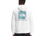 The North Face Men&#39;s Box NSE Pullover Hoodie XXL TNF White - Goblin Blue... - £46.29 GBP