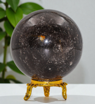Deep SMOKY Quartz Crystal Sphere Healing Metaphysical Stone Decor Gift 65mm - $73.03