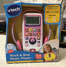 VTech ROCK AND BOP Music Player - Pink, 80-196250, BRAND NEW IN BOX!!! - £13.93 GBP