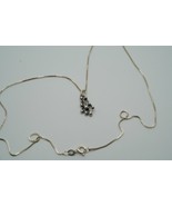 Rare Vintage James Avery Mid Century Modern Brutalist Pendant 18mm Neckl... - $2,069.84 MXN