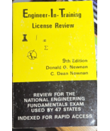 Engineer-In-Training License Review Paperback C. Dean, Newnan, Do - $1,008.92 MXN