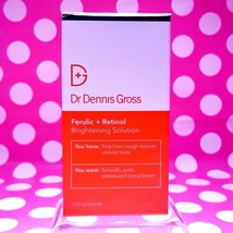 Dr Dennis Gross Ferulic + Retinol Brightening Solution 1OZ Size! BOX-AUTHENTIC- - £69.32 GBP