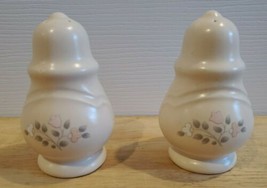 Pfaltzgraff REMEMBRANCE Pattern SALT &amp; PEPPER SHAKERS with Stoppers - £10.65 GBP