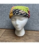 World Market Cotton Kantha Headband Yoga Bohemian Hippie Boho Quilted LG JD - $181.87 MXN