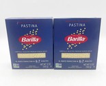 New in BOX 2 Pack Barilla Pastina 12 oz - Exp 12/25 Barilla Classic Pasta - £15.72 GBP