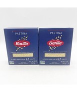 New in BOX 2 Pack Barilla Pastina 12 oz - Exp 12/25 Barilla Classic Pasta - £15.71 GBP