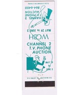 Matchbook Cover WGBH Channel 2 Boston Massachusetts - $4.94