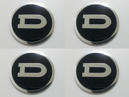 Datsun 9 - Set of 4 Metal Stickers for Wheel Center Caps Logo Badges Rims  - $24.90+