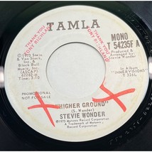 Stevie Wonder Higher Ground 45 Soul Promo Tamla WLP 54235 1973 - £11.74 GBP