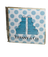 Tiffany &amp; Company Fairchild Paris  Gift Boxes Hanging Painting:12x12” - $739.06 MXN