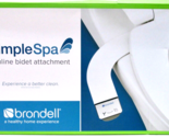 Brondell Bidet - Thinline SimpleSpa SS-150 Fresh Water Spray Non-Electri... - £28.54 GBP