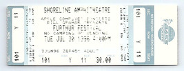 Furthur Phil Lesh Bob Weir Ticket Stub Julio 30 1996 Mountain Vista California - £39.16 GBP