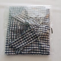 Land's End Traditional Fit Long Sleeve Men's Blue White Plaid Check Shirt 15 1/2 image 14
