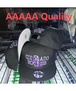 MLB-Colorado Rockies 9FiFTY New Era Black/Purple Hat New - $494.94 MXN