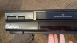 RARE Mitsubishi Hi-Fi Sound Stereo Video Cassette Recorder VCR Plus+ # HS-U650 - £119.51 GBP