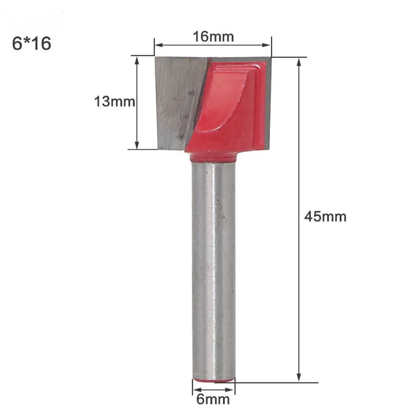 AUGT 6/8mm Shank Cleaning Bottom Router Bits Diameter Carbide Cutters Fo... - $3,050.66 MXN