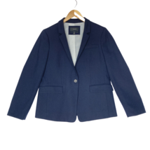 J Crew Blazer Womens 12P 12 Petitie Wool Regent Contrast Cuff Jacket RP ... - £52.98 GBP