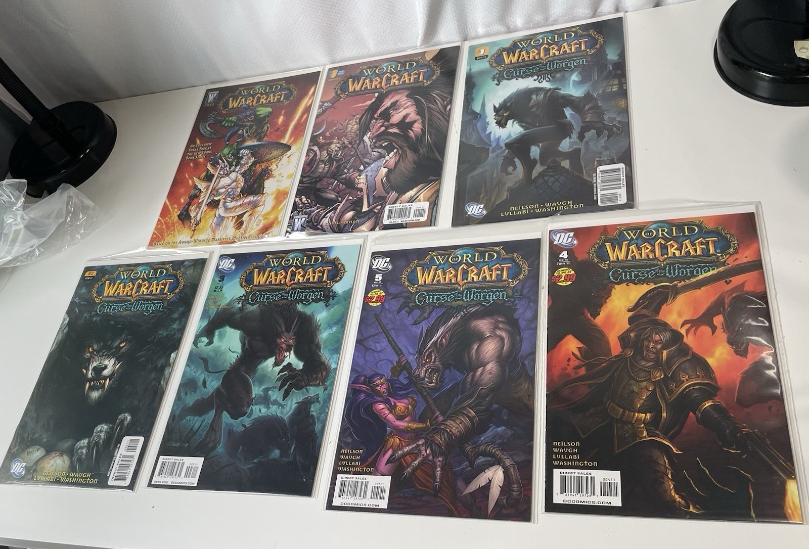 World of Warcraft Curse Worgen 1-5 DC Comics 2011 Sneak Peek Special Wil... - $19.79