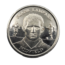 Official England soccer Squad 2004 medal, Frank Lampard ~ circulate coin, token - £3.91 GBP