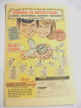 1971 Color Ad The 10-In-1 Scope from The Lucky Clover Club, Brooklyn, N.Y. - $7.99