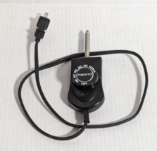 Presto Model 0690005 Heat Temperature Control Power Plug Cord 120 Volts 1500w - £7.61 GBP