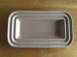 Le Creuset Cherry Red Cerise Butter Dish 0944 Bottom Only Replacement Part - £15.51 GBP