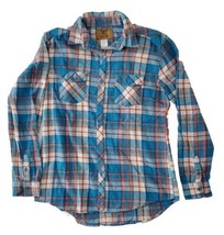 True Timber Outdoors Plaid Shirt Women Youth XL Button Front Long Sleeve - £13.18 GBP