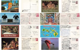 Mixed Lot of 150 Vintage Postcards Grab Bag Tourism Travel See Photos - £50.38 GBP