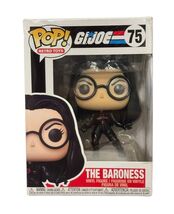 Funko Pop Retro Toys GI Joe The Baroness #75 Vinyl Figure Iconic operative - $11.88