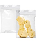 100 Pack Clear Polyethylene Zipper Bags 5&quot; x 6&quot; 2 mil /w Single Track - £11.39 GBP