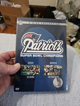 NFL History of the New England Patriots (DVD, 2004, 2-Disc) Tom Brady - New - £6.81 GBP