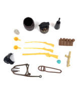 Vintage Marx Western Playset Accessories Lot Rifle Barrel Anvil Saddle 1... - $19.00