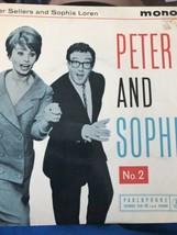 Peter Sellars Y Sophia Loren Parlophone No.2 Mono 45 7&quot; Simple Record Probado - £7.66 GBP