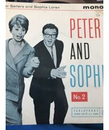 Peter Sellars Y Sophia Loren Parlophone No.2 Mono 45 7&quot; Simple Record Pr... - $9.80
