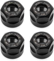 4 Pcs ER11-A Type M14 Thread Collet Clamping Hex Nuts For CNC Milling Ch... - £10.48 GBP