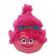 Trolls Princess Poppy Round Cloud Pillow Pink - £27.89 GBP