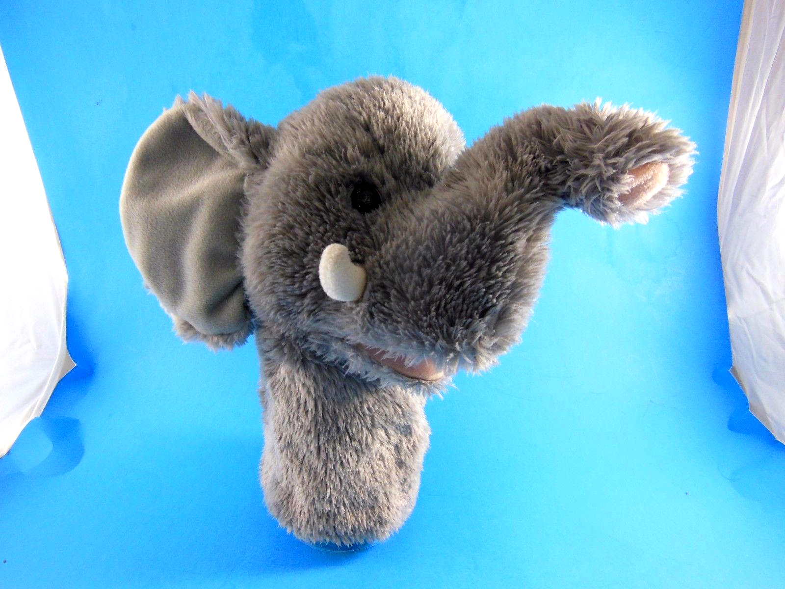 Elephant Hand Puppet 10" Aurora VERY cute! - $8.90