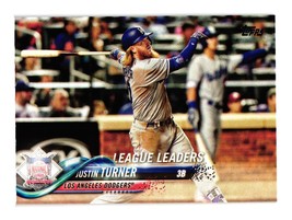 2018 Topps #108 Justin Turner Los Angeles Dodgers - £1.35 GBP